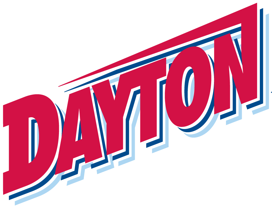 Dayton Flyers 1995-2013 Wordmark Logo Iron On Transfer